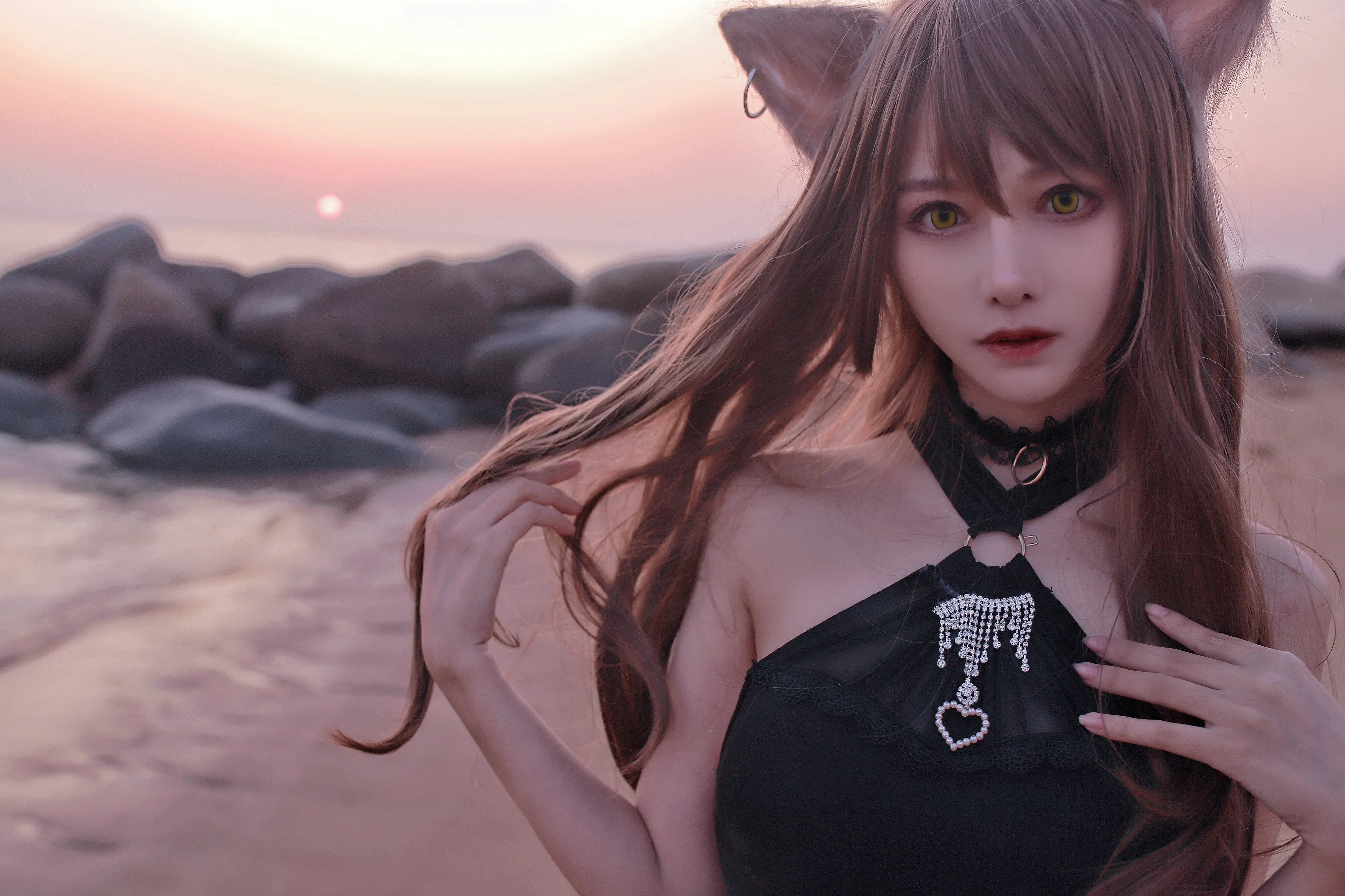 Shika小鹿鹿 - 天火泳装 [22P1V135MB]