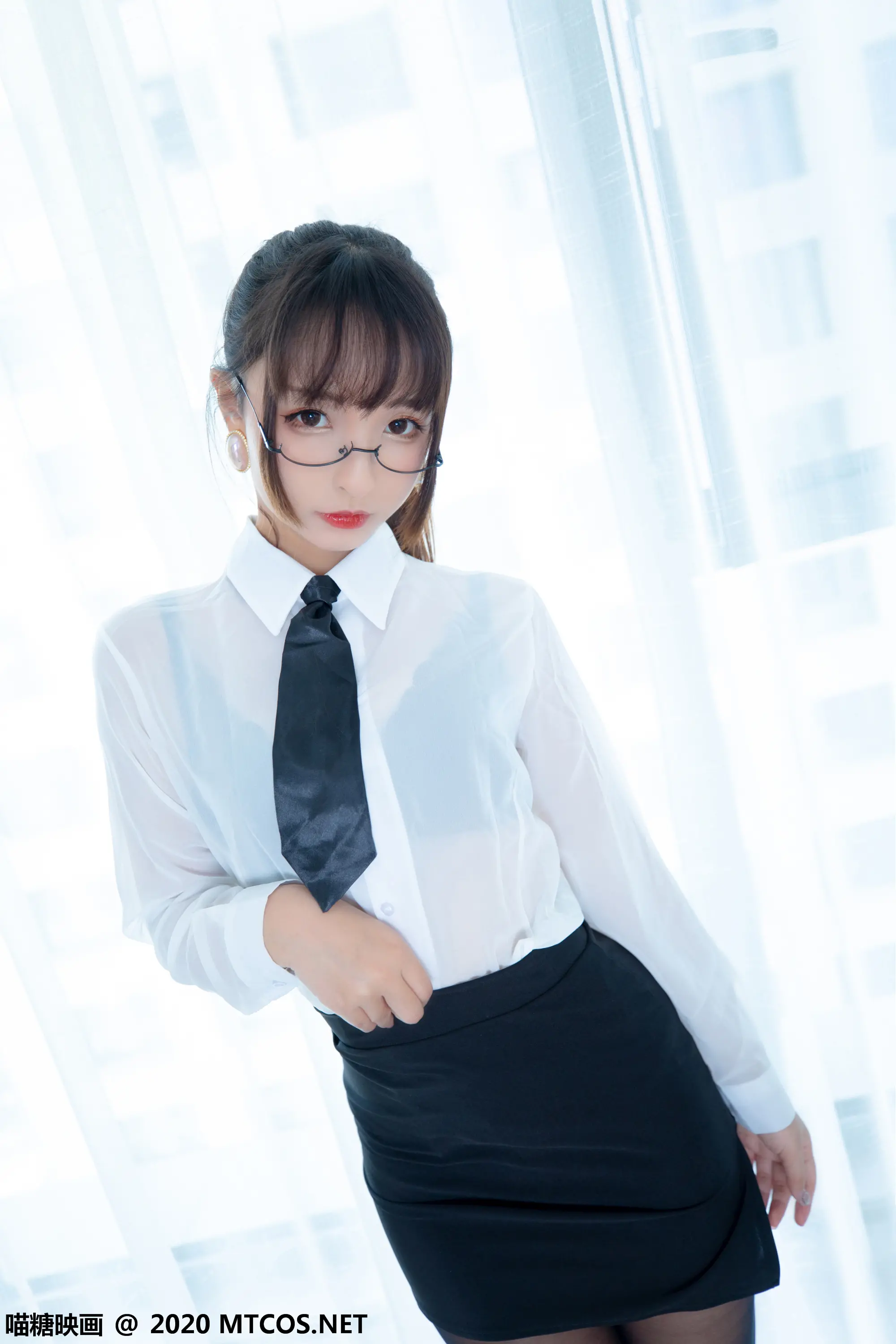 喵糖映画 VOL.202 OL制服裙