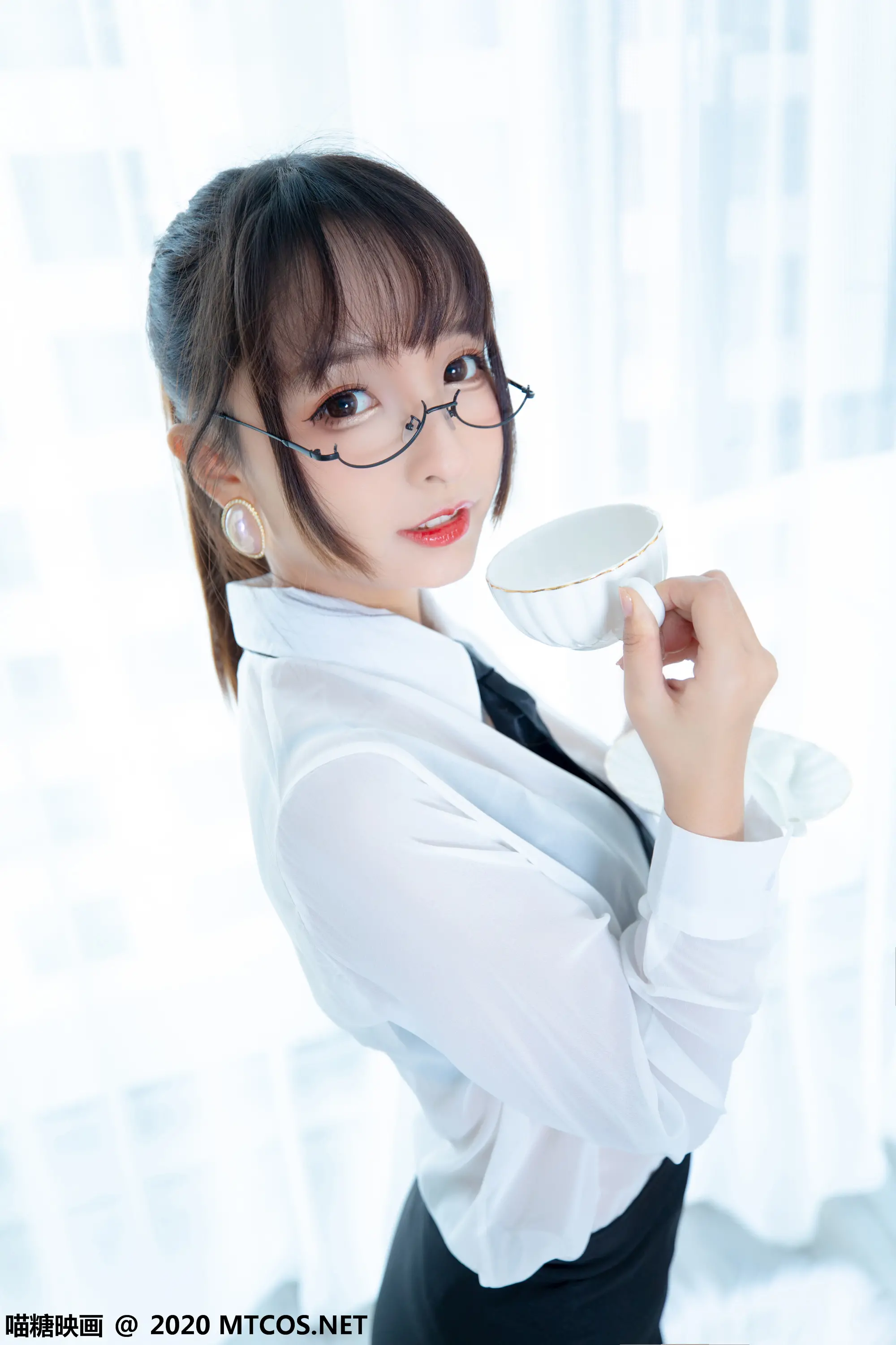 喵糖映画 VOL.202 OL制服裙