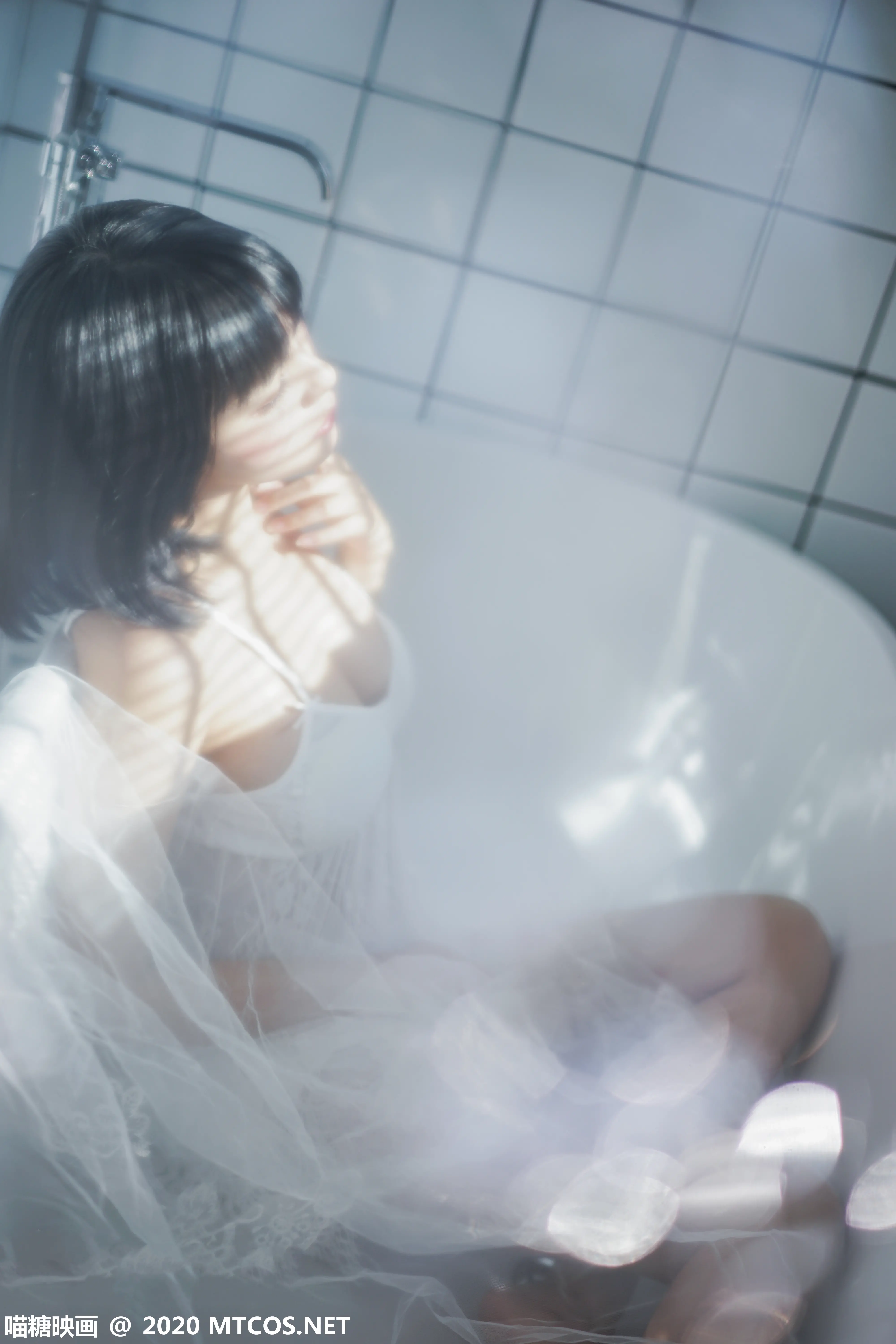 喵糖映画 VOL.255 浴缸里的兔子 [40P558M]