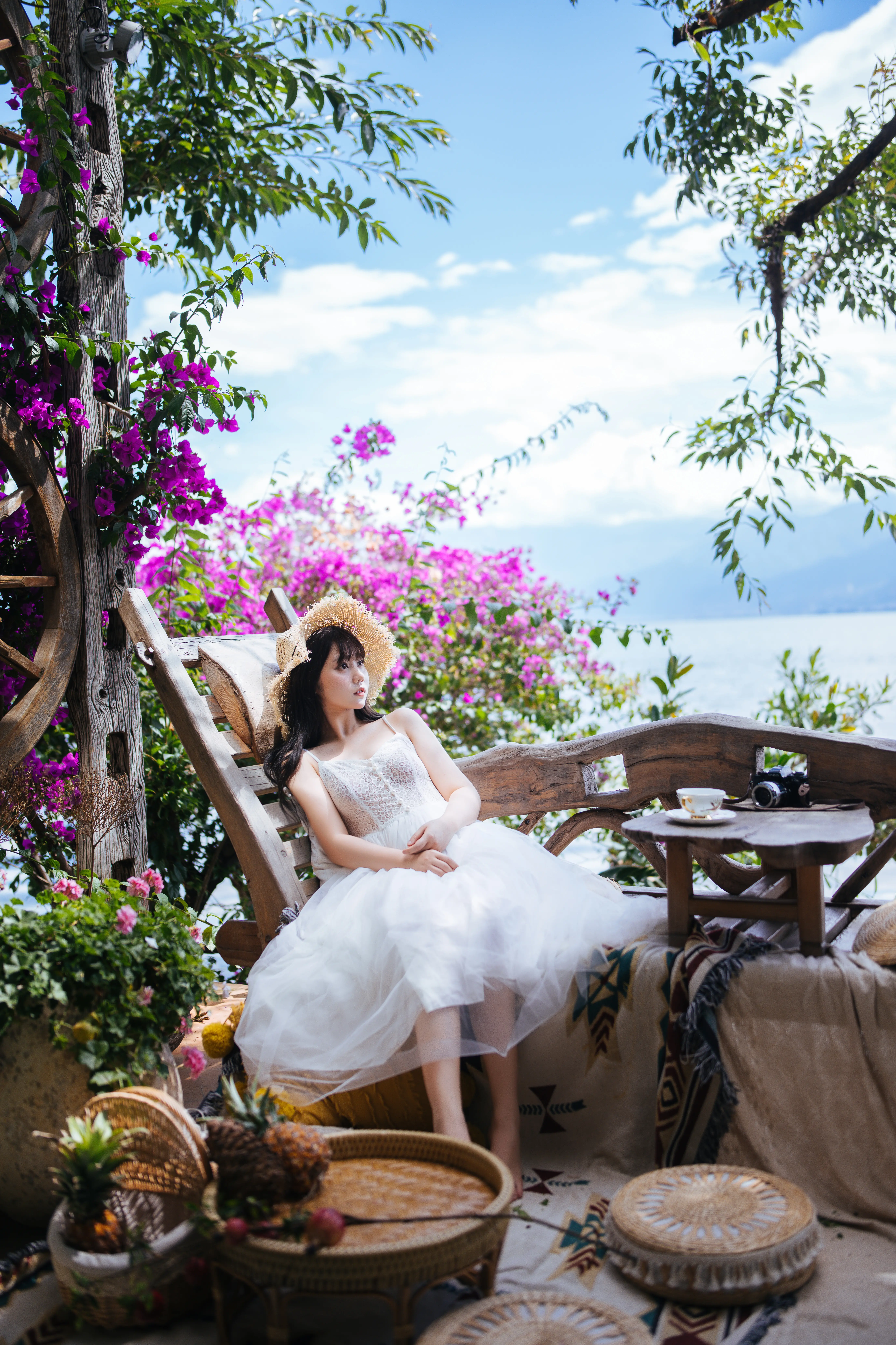 喵糖映画 VOL.305 静夏白裙 [34P680M]